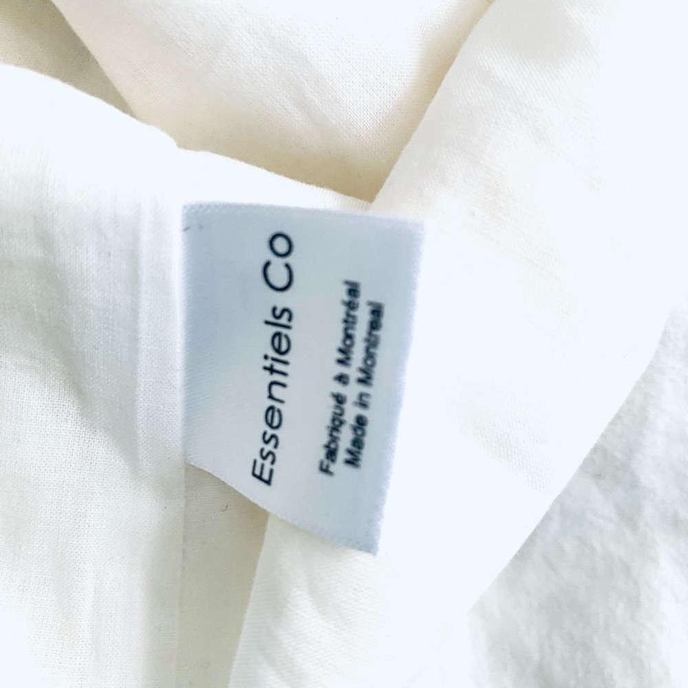 Essentials Cream Embroidered Dress - Picture 7 of 8